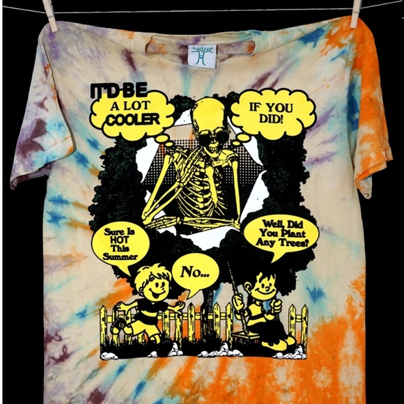 Online Ceramics Dazed and Confused Climate T-shirt - Picture 1 of 7